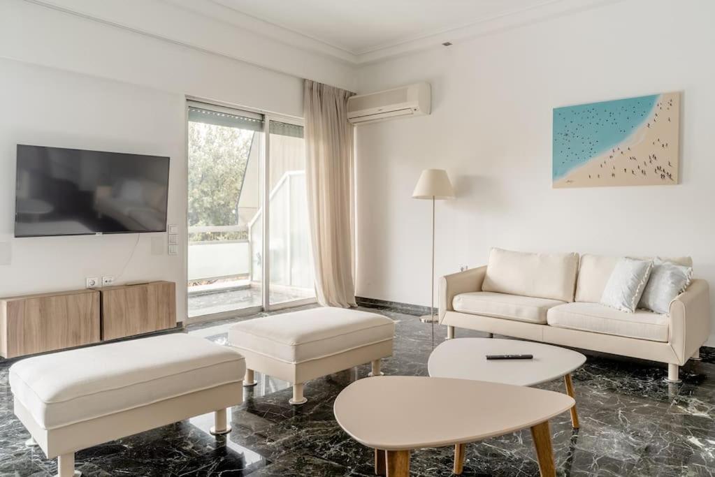 Elegant 2Bd Evelpidon Apartment Atene Esterno foto